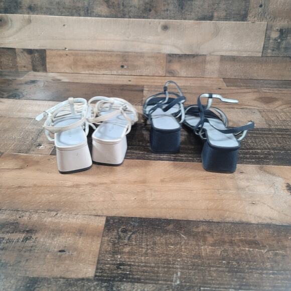 Hillard and Hanson Eclipse Strap Sandals - Size 8.5 - 2 Pairs - Picture 4 of 8